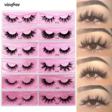 Load image into Gallery viewer, 5D Mink Eyelashes Long Lasting Lashes Natural Dramatic Eyelashes Extension False Eyelashes dress up - jnpworldwide