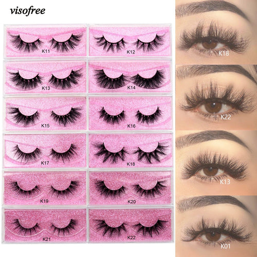 5D Mink Eyelashes Long Lasting Lashes Natural Dramatic Eyelashes Extension False Eyelashes dress up - jnpworldwide