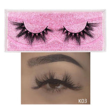 Load image into Gallery viewer, 5D Mink Eyelashes Long Lasting Lashes Natural Dramatic Eyelashes Extension False Eyelashes dress up - jnpworldwide