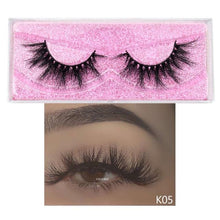 Load image into Gallery viewer, 5D Mink Eyelashes Long Lasting Lashes Natural Dramatic Eyelashes Extension False Eyelashes dress up - jnpworldwide