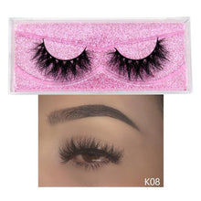 Load image into Gallery viewer, 5D Mink Eyelashes Long Lasting Lashes Natural Dramatic Eyelashes Extension False Eyelashes dress up - jnpworldwide