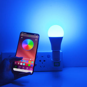 Dimmable Smart Home Life LED light Bulb E27 Music Bluetooth Control lamp Android IOS System motion A - jnpworldwide