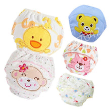Load image into Gallery viewer, Baby Cotton Pants Panties Diapers Reusable Cloth Nappies Washable Infants Children Underwear Nappy - jnpworldwide