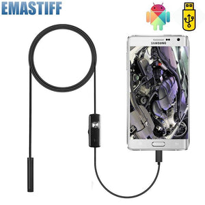 Endoscope Camera Waterproof Micro USB Inspection Android PC Notebook LED Adjust digital lens zoom - jnpworldwide