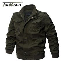 Load image into Gallery viewer, Jacket coat men tactical soft shell army mens windbreaker outdoor full zip Safari Cotton Pilot new - jnpworldwide