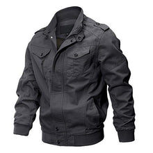 Load image into Gallery viewer, Jacket coat men tactical soft shell army mens windbreaker outdoor full zip Safari Cotton Pilot new - jnpworldwide