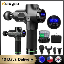 Load image into Gallery viewer, High frequency Massage gun muscle relax body relaxation Electric massager portable bag fitness sport - jnpworldwide