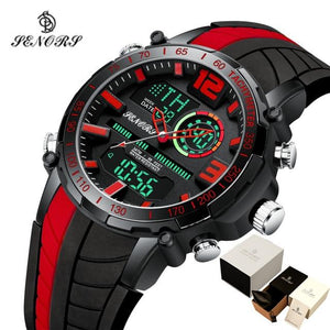 Sensor Digital Watch Men Sport Watches Fashion Dual display Waterproof Clock LED Digital Man Military - jnpworldwide