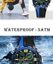 Load image into Gallery viewer, Sensor Digital Watch Men Sport Watches Fashion Dual display Waterproof Clock LED Digital Man Military - jnpworldwide