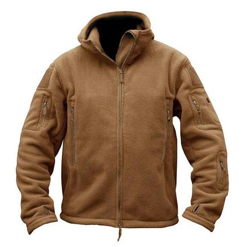 Jacket coat tactical soft shell army mens windbreaker outdoor full zip Safari Cotton Airsoft new man - jnpworldwide