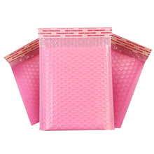 Load image into Gallery viewer, 50Pcs Bubble Mailers Padded Envelopes Lined Poly Mailer Seal Pink pack post packing us - jnpworldwide