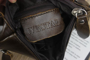 Genuine Leather Bag Crossbody Chest top Designer  fashion Messenger Shoulder tote men new set purses - jnpworldwide