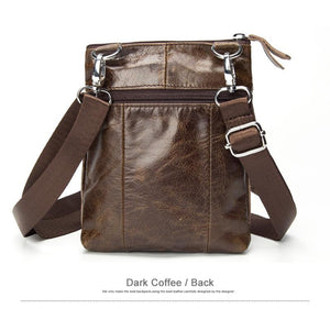 Genuine Leather Bag Crossbody Chest top Designer  fashion Messenger Shoulder tote men new set purses - jnpworldwide