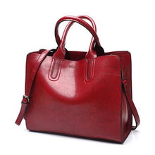 Load image into Gallery viewer, Leather Handbags Big Women Bag High Quality Casual Female Trunk Tote Spanish Brand Shoulder Ladies - jnpworldwide