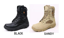 Load image into Gallery viewer, Winter Autumn Men Military Boots Quality Special Tactical Desert Combat Army Work Shoes Leather Snow - jnpworldwide