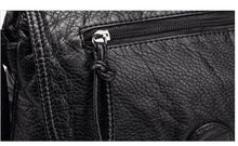 Load image into Gallery viewer, High Quality Black Small Women Messenger Very Soft PU Leather Bag Fashion Female Purses Handbag new - jnpworldwide