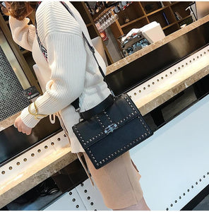 Luxury Handbags Messenger Bag Girls Fashion design Shoulder Ladies PU Leather Women Clutch Vintage - jnpworldwide