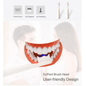 Electric Toothbrush sonic Remove rechargeable oral Whitening Healthy Teeth new modes smart pro - jnpworldwide