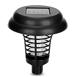 Solar Powered LED Outdoor Yard Garden Lawn Light Waterproof Anti Mosquito Pest Bug Trapping Lamp - jnpworldwide