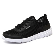 Load image into Gallery viewer, Shoes Summer Sneakers Breathable Casual Shoes Fashion   Lace up Mens Mesh Flats Big Plus cover new - jnpworldwide