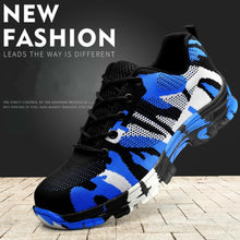 Load image into Gallery viewer, Shoes Safety New Plus Outdoor Steel Toe Cap Protective Men Sole Breathable flats comfortable cover - jnpworldwide