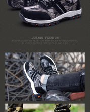 Load image into Gallery viewer, Shoes Safety New Plus Outdoor Steel Toe Cap Protective Men Sole Breathable flats comfortable cover - jnpworldwide