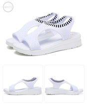 Load image into Gallery viewer, Women Sandals New Female Shoes Summer Wedge Comfortable Sandals Ladies Slip on Flat comfortable us - jnpworldwide