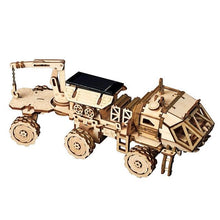 Load image into Gallery viewer, Wooden Solar Energy Powered 3D Move Space Hunting DIY Model Building Creative Toy Gift Child Adult - jnpworldwide