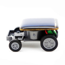 Load image into Gallery viewer, Solar Toy For Kids Smallest Power Mini Car Racer Educational Powered ABS fairy yard path garden - jnpworldwide
