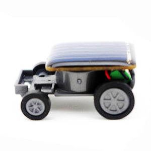 Solar Toy For Kids Smallest Power Mini Car Racer Educational Powered ABS fairy yard path garden - jnpworldwide