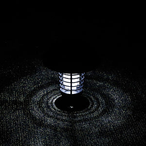 Solar Powered LED Outdoor Yard Garden Lawn Light Waterproof Anti Mosquito Pest Bug Trapping Lamp - jnpworldwide