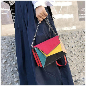 New Crossbody Women Handbag Shoulder Bag Female Leather PU Flap Women Messenger Small square fashion - jnpworldwide