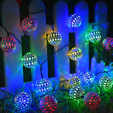 Load image into Gallery viewer, solar light led power Globe remove motion home outdoor garden landscape waterproof Christmas party a - jnpworldwide