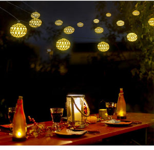 solar light led power Globe remove motion home outdoor garden landscape waterproof Christmas party a - jnpworldwide