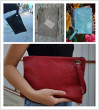 Load image into Gallery viewer, Fashion solid women clutch bag leather women envelope female Handbag messenger Tote Purse Pocket - jnpworldwide