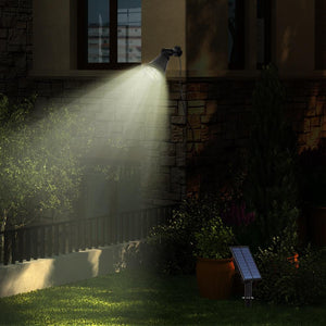 solar light led sensor power Spotlight remove lamp motion outdoor garden path landscape waterproof - jnpworldwide