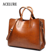 Load image into Gallery viewer, Leather Handbags Women Bag High Quality Casual Shoulder Female Trunk Tote Spanish Brand Ladies Large - jnpworldwide