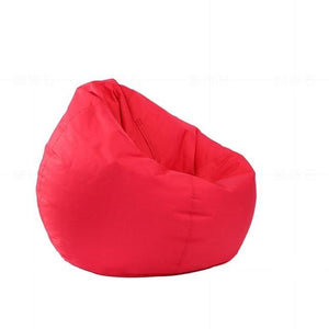 Chair Cover Large Bean bag Waterproof Stuffed Animal Storage Toy Bean Bag Solid Color Oxford - jnpworldwide