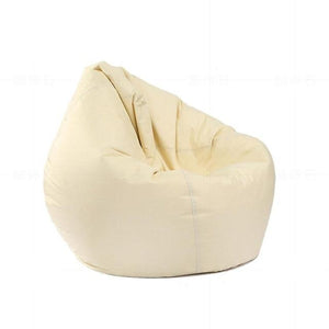 Chair Cover Large Bean bag Waterproof Stuffed Animal Storage Toy Bean Bag Solid Color Oxford - jnpworldwide