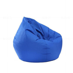 Chair Cover Large Bean bag Waterproof Stuffed Animal Storage Toy Bean Bag Solid Color Oxford - jnpworldwide