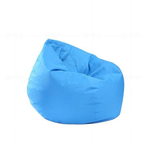 Chair Cover Large Bean bag Waterproof Stuffed Animal Storage Toy Bean Bag Solid Color Oxford - jnpworldwide