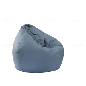 Chair Cover Large Bean bag Waterproof Stuffed Animal Storage Toy Bean Bag Solid Color Oxford - jnpworldwide