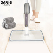 Load image into Gallery viewer, Spray Floor Mop with Reusable Microfiber Pads 360 Degree Handle Mop clean wash - jnpworldwide