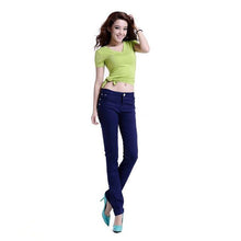 Load image into Gallery viewer, Womens jean star slim pants skinny ripped fit new stretch super designer many sizes colors a - jnpworldwide