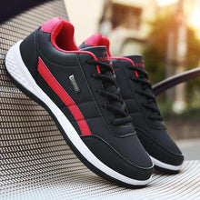 Load image into Gallery viewer, Fashion Sneakers Casual Shoes Breathable Lace up Mens Casual Spring Leather Walking travel flats new - jnpworldwide