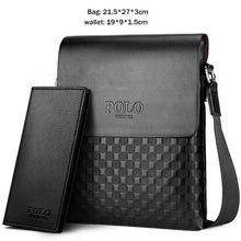 Load image into Gallery viewer, Men Canvas Bag Leather Briefcase Travel Suitcase Messenger Shoulder Handbag Casual Business Laptop - jnpworldwide