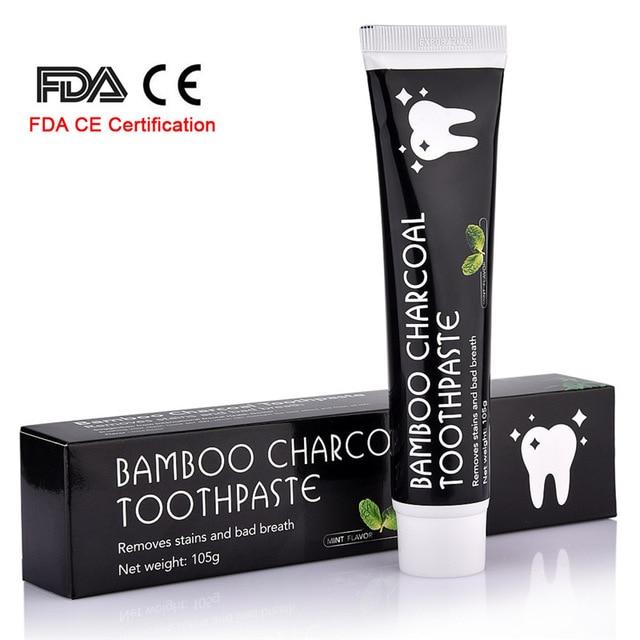 Bamboo Natural Activated Charcoal Teeth Whitening Toothpaste Oral Hygiene Dental FDA CE smile repair - jnpworldwide