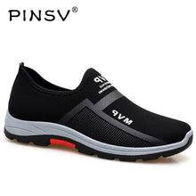 Load image into Gallery viewer, Spring Sneakers Men Casual Shoes Air Mesh Loafers Black Fashion Sneakers Trainers comfortable design - jnpworldwide