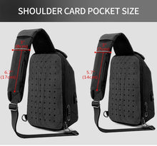 Load image into Gallery viewer, Crossbody Bag USB Chest fashion top Designer Messenger Shoulder new Backpack Travel tote men purses - jnpworldwide