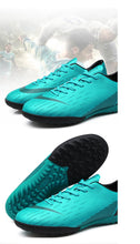 Load image into Gallery viewer, Football Shoes Men Turf Spikes Outdoor Athletic Trainers Sneakers Adults Brand Professional Soccer - jnpworldwide